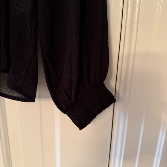 Brochu Walker Black Sheer Blouse - Picture 2 of 7